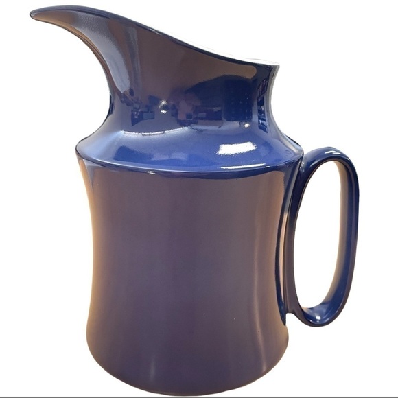 hispanogar Apean Porcelain, 7 inch tall pitcher, mid century modern - Picture 3 of 6